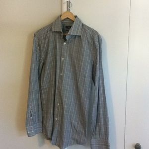 Slim fit checked shirt